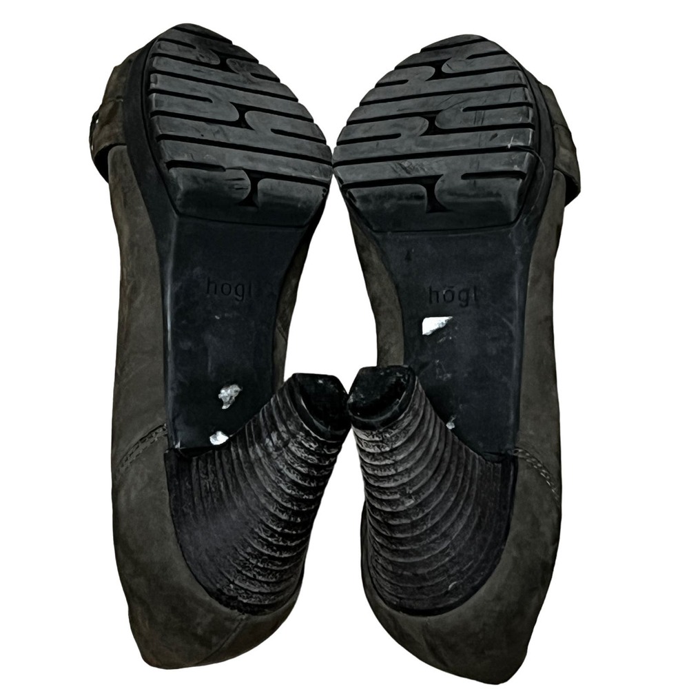 Hogl Gray Rivet Pumps - Picture 5 of 7
